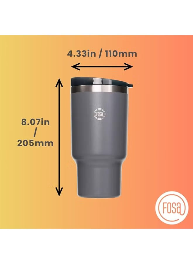 FOSA VacBrew Ultimate Hot & Cold Brew Vacuum Coffee Maker with SUS Travel Mug 500ml