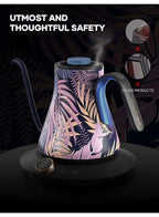 Cocinare FLOW M9 Artisan Gooseneck Electric Kettle – Rainforest