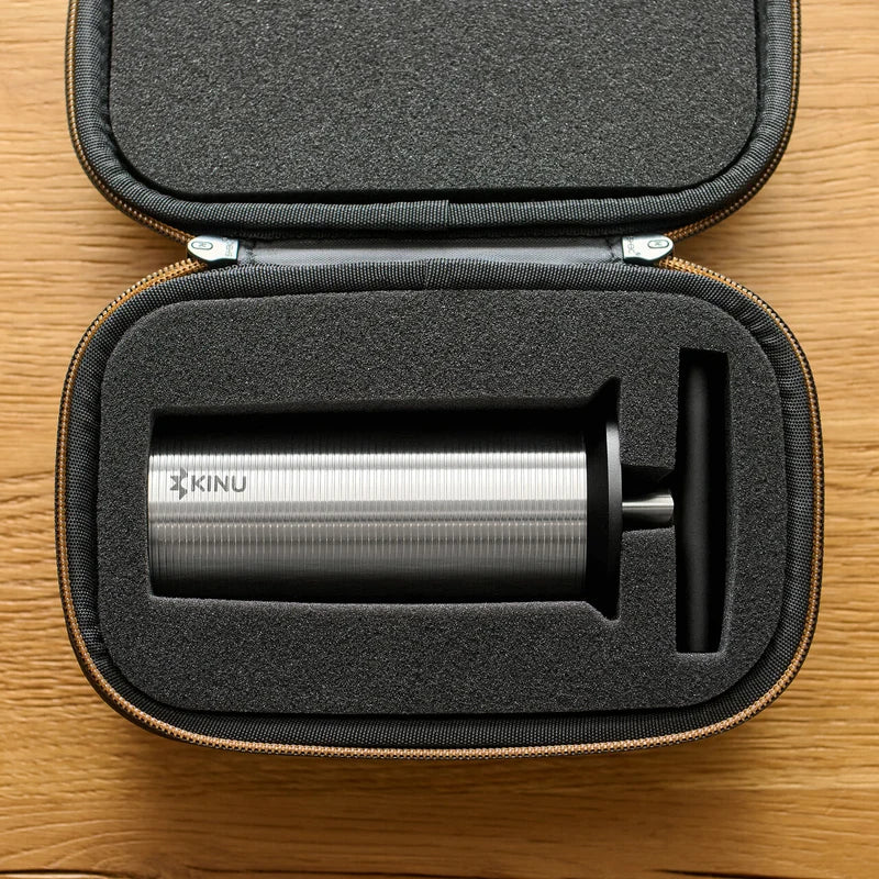 Kinu Saturn Black Manual Spice Grinder