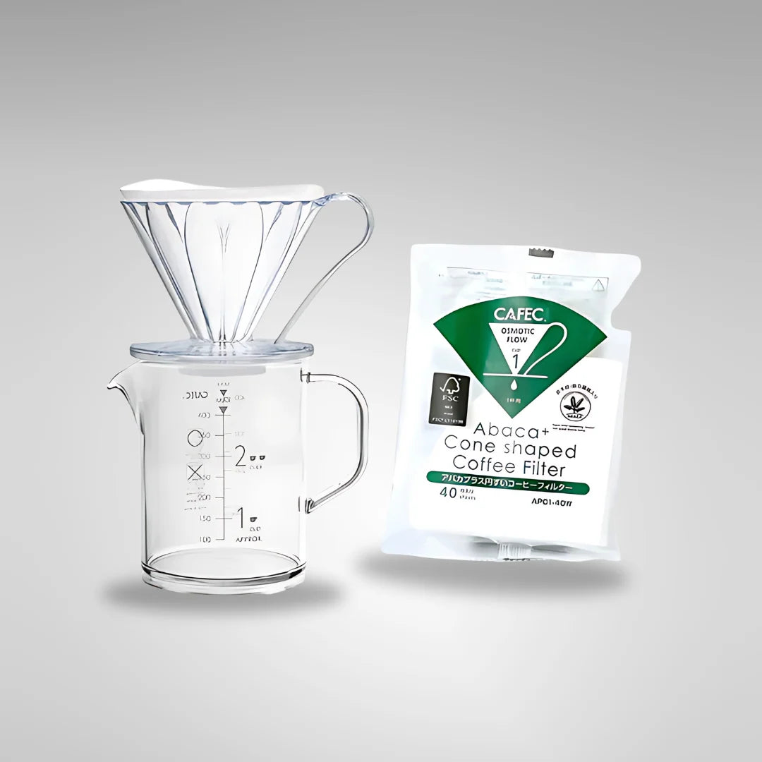 CAFEC Starter Kit Cup1 – Pour Over Coffee Brewing Set