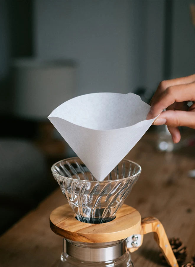 HARIO V60 Paper Coffee Filters Size 02 – 100 Sheets